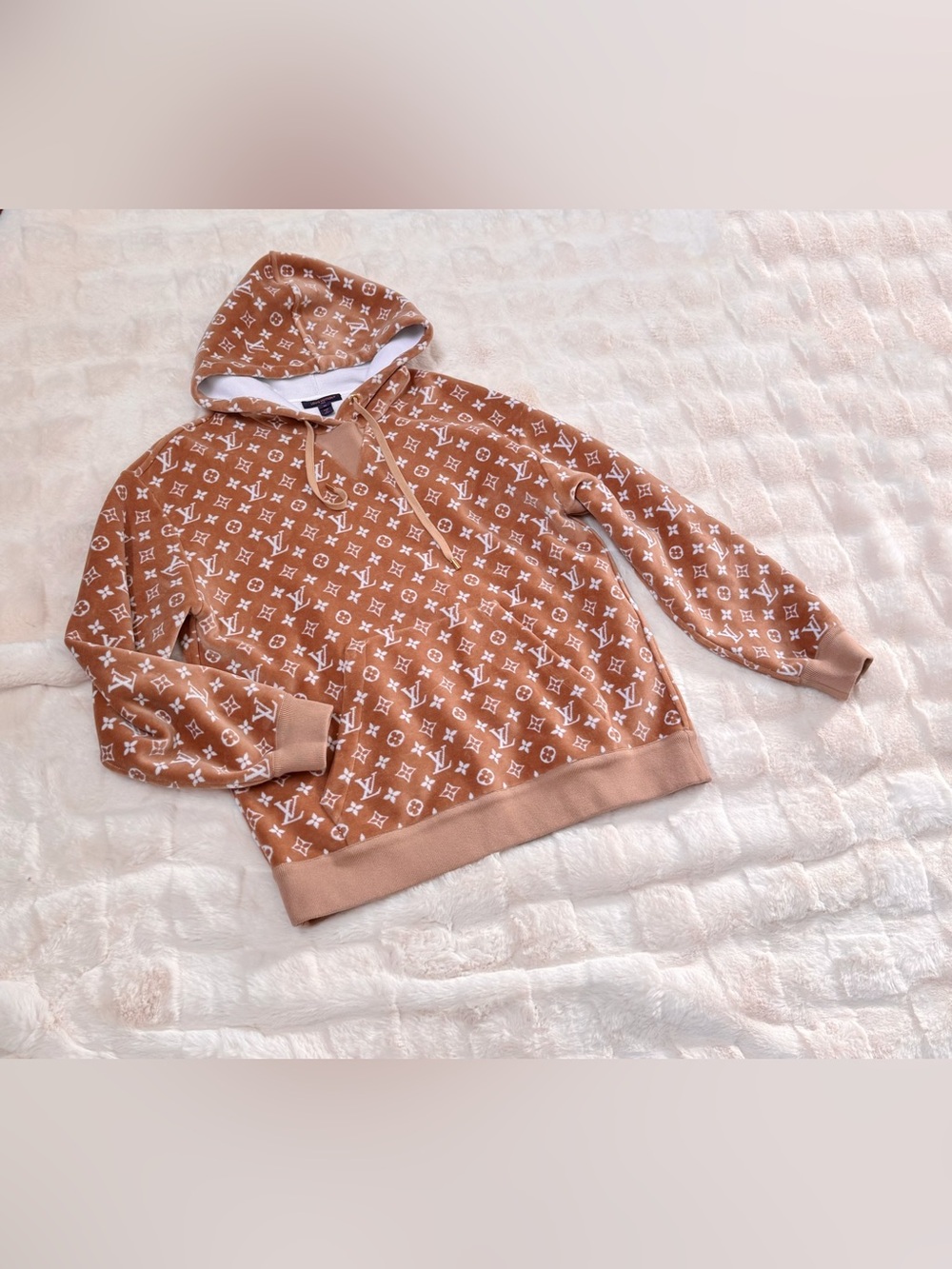 Louis Vuitton Monogram Print Hooded Sweatshirt